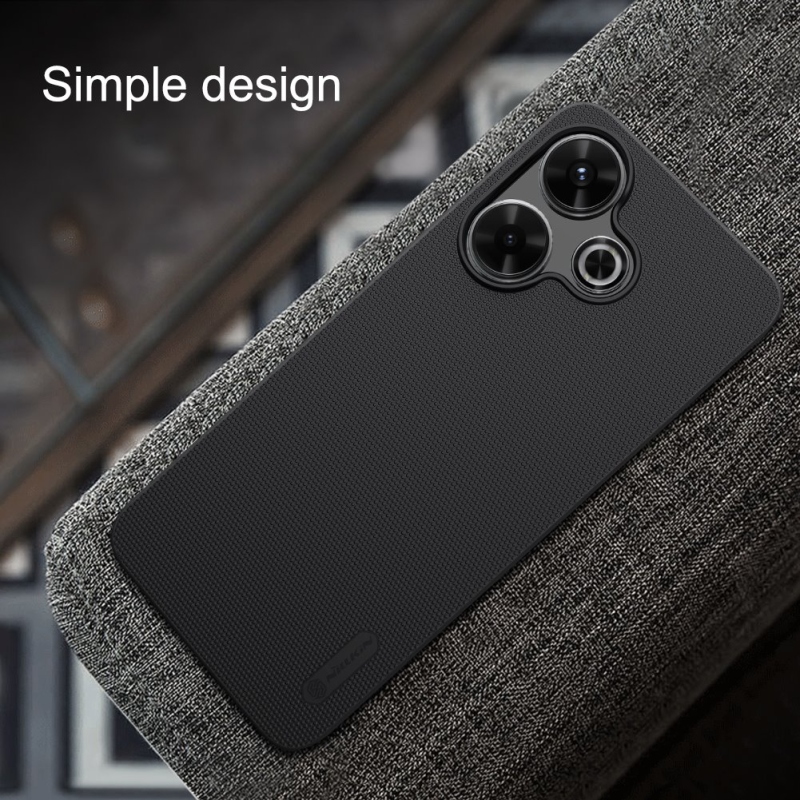 Nillkin Super Frosted Zadný Kryt pre Xiaomi Redmi 13 4G/Poco M6 4G Black