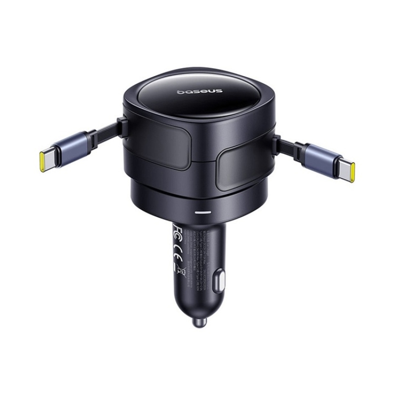 Baseus Enjoyment Max Autonabíjačka USB-C/USB-C 60 W Cosmic Black