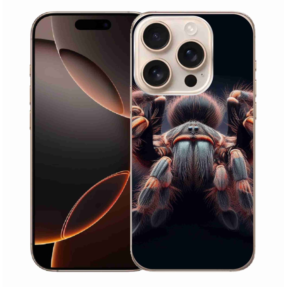 Gélový kryt mmCase na iPhone 16 Pro Max - tarantula