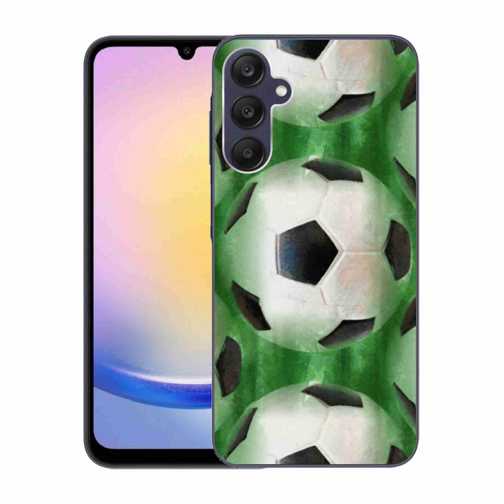 Gélový kryt mmCase na Samsung Galaxy A25 5G - futbalová lopta