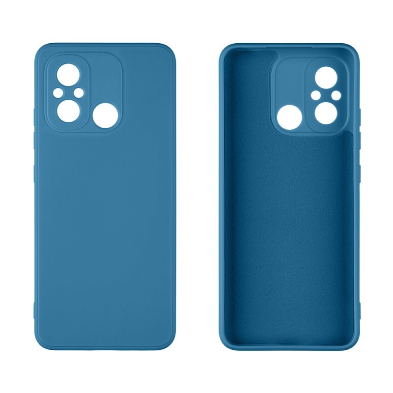 OBAL:ME Matte TPU Kryt pre Xiaomi Redmi 12C Dark Blue