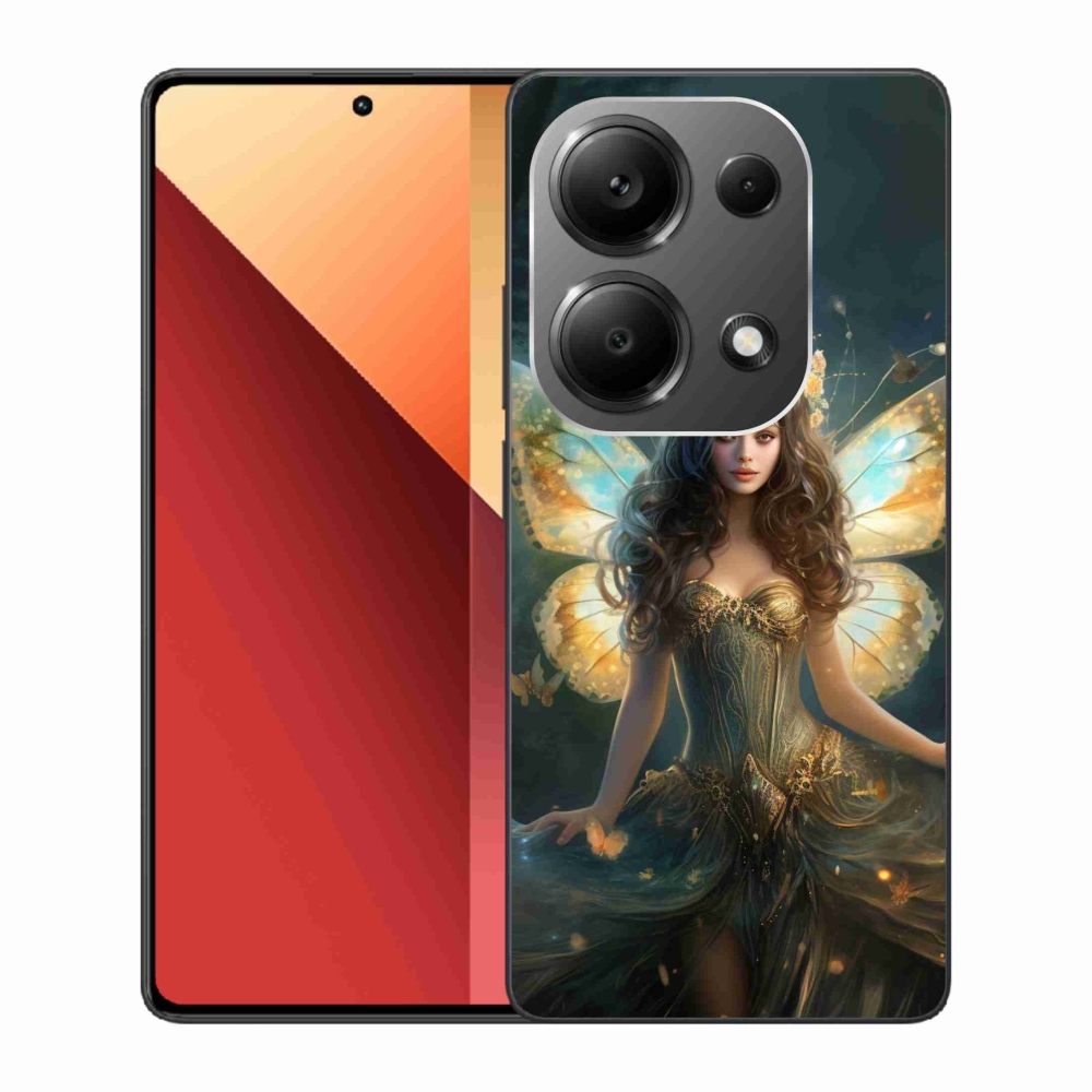 Gélový kryt mmCase na Xiaomi Redmi Note 13 Pro 4G/Poco M6 Pro - motýlia žena