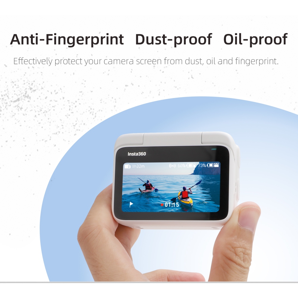 Tvrdené sklo na displej pre Insta360 GO 3 / GO 3S (2 ks)