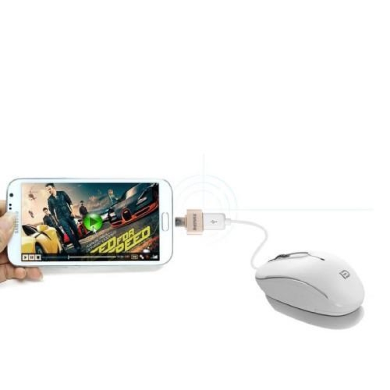 RMX redukcia na Micro USB na USB 2.0 - zlatá