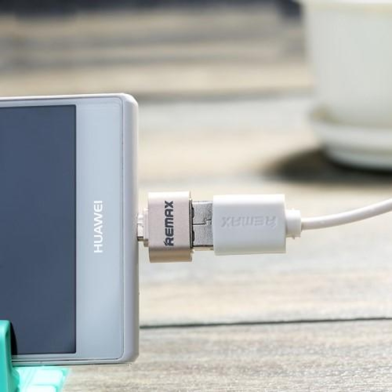 RMX redukcia na Micro USB na USB 2.0 - zlatá