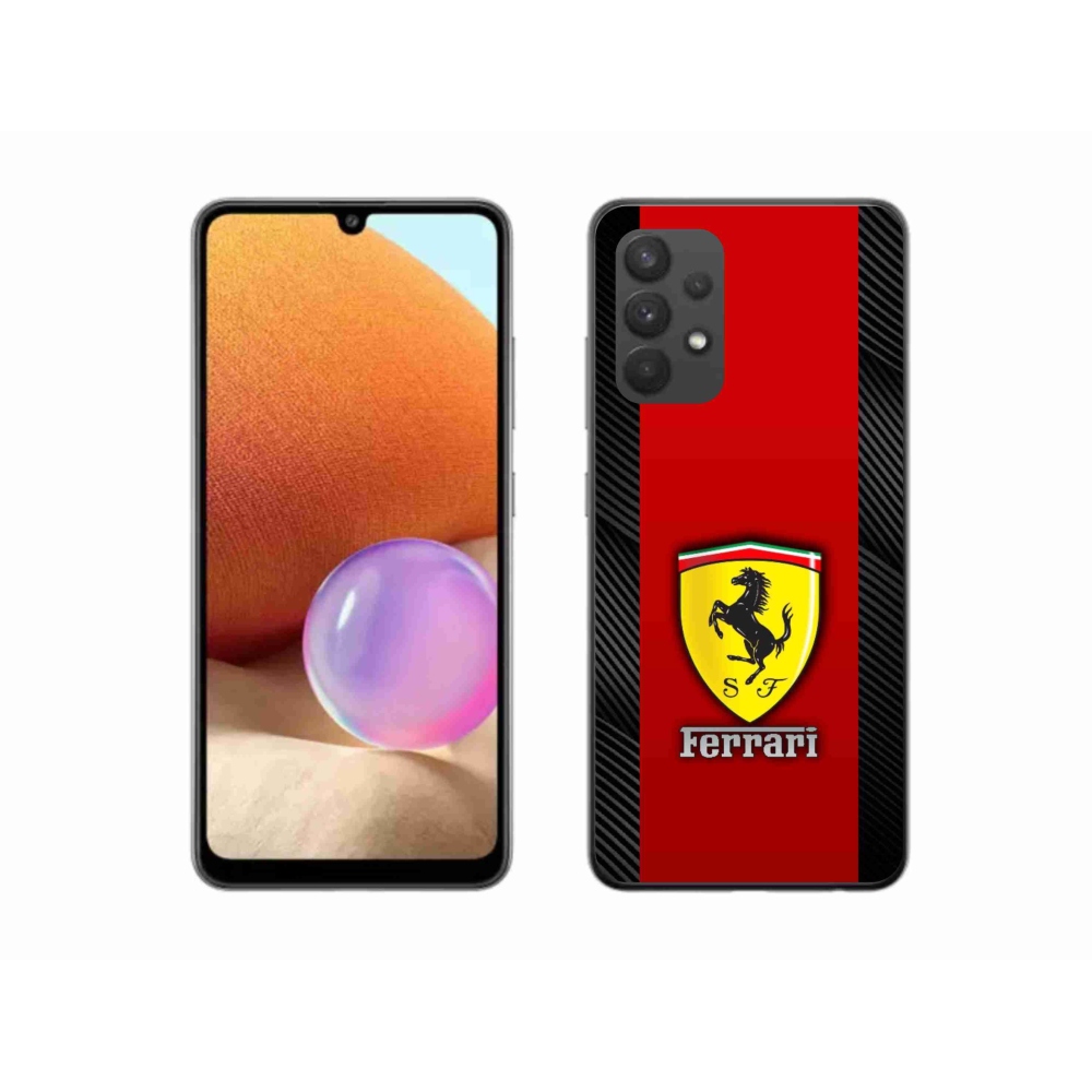 Gelový kryt mmCase na Samsung Galaxy A32 4G - ferrari