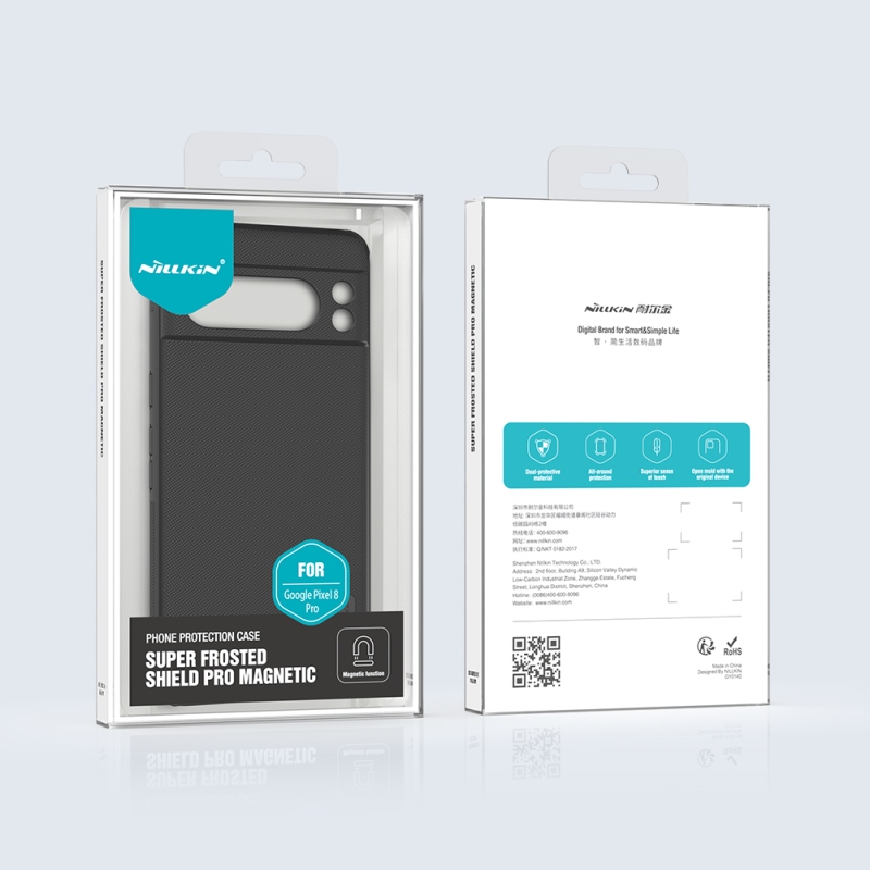 Nillkin Super Frosted PRO Magnetic Zadný Kryt pre Google Pixel 8 Pro Black