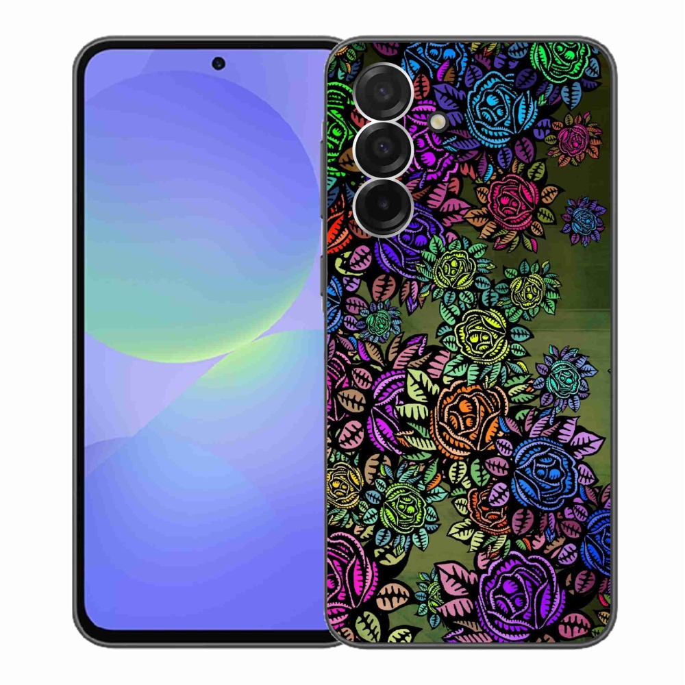 Gélový kryt mmCase na Samsung Galaxy A36 5G - kvety 6