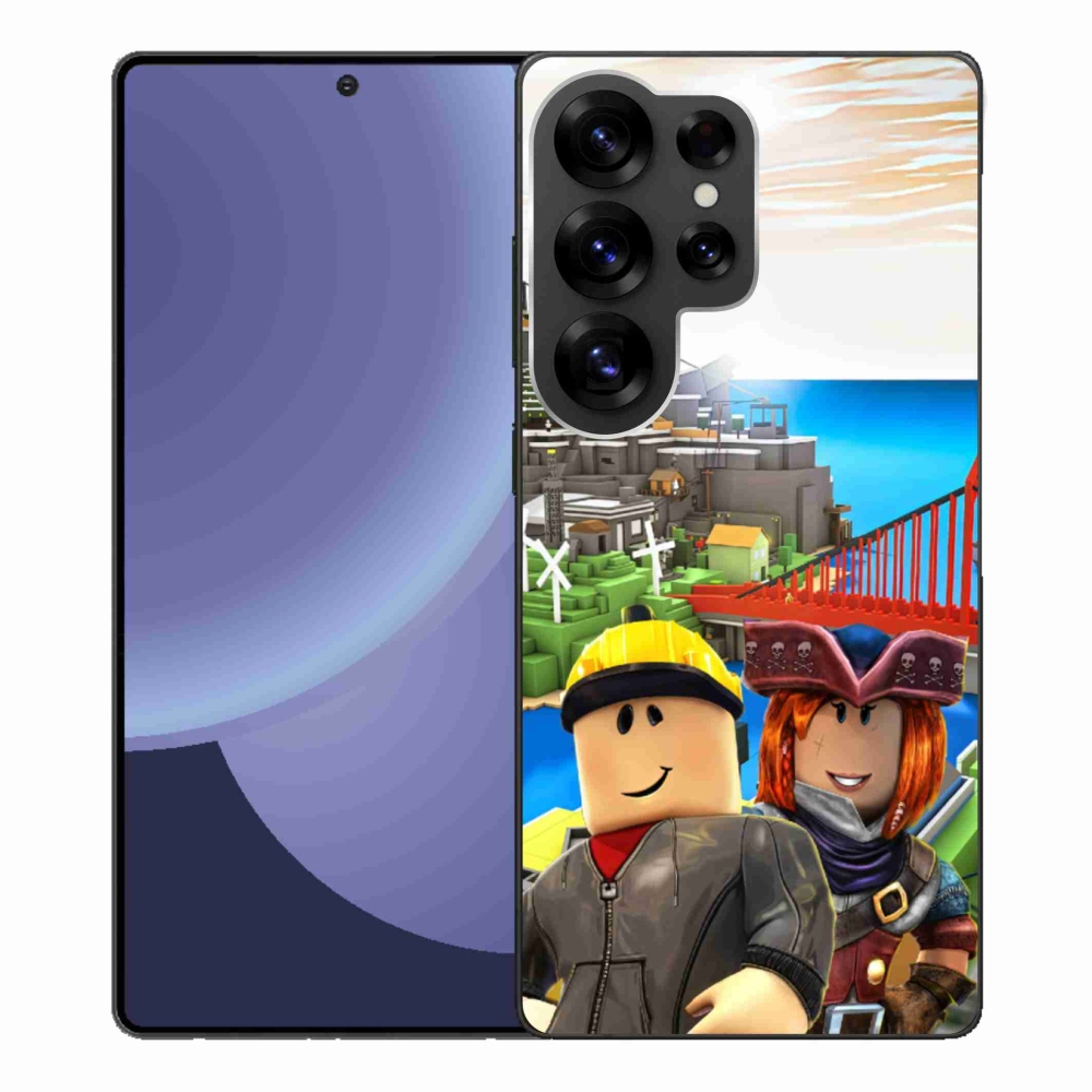 Gélový kryt mmCase na Samsung Galaxy S25 Ultra - roblox 1