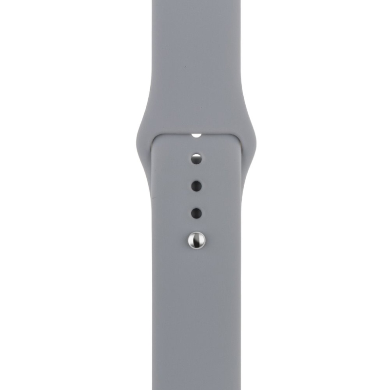 OBAL:ME Silikónový Remienok pre Apple Watch 42-49mm M-L Grey