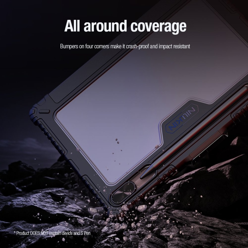 Nillkin Bumper PRO Protective Stand Case Multi-angle pre Samsung Galaxy Tab S10 FE Black
