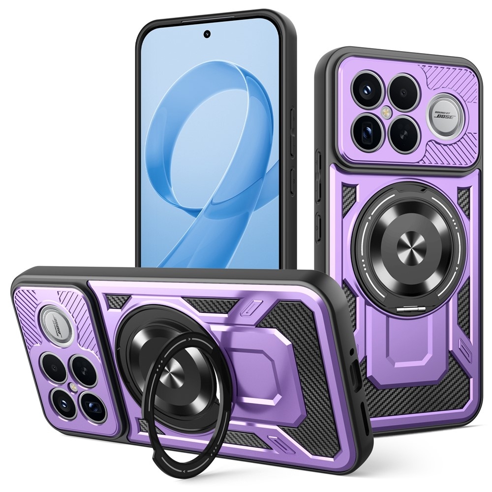 Robust odolný kryt s MagSafe na Xiaomi Poco F8 Ultra 5G - fialový