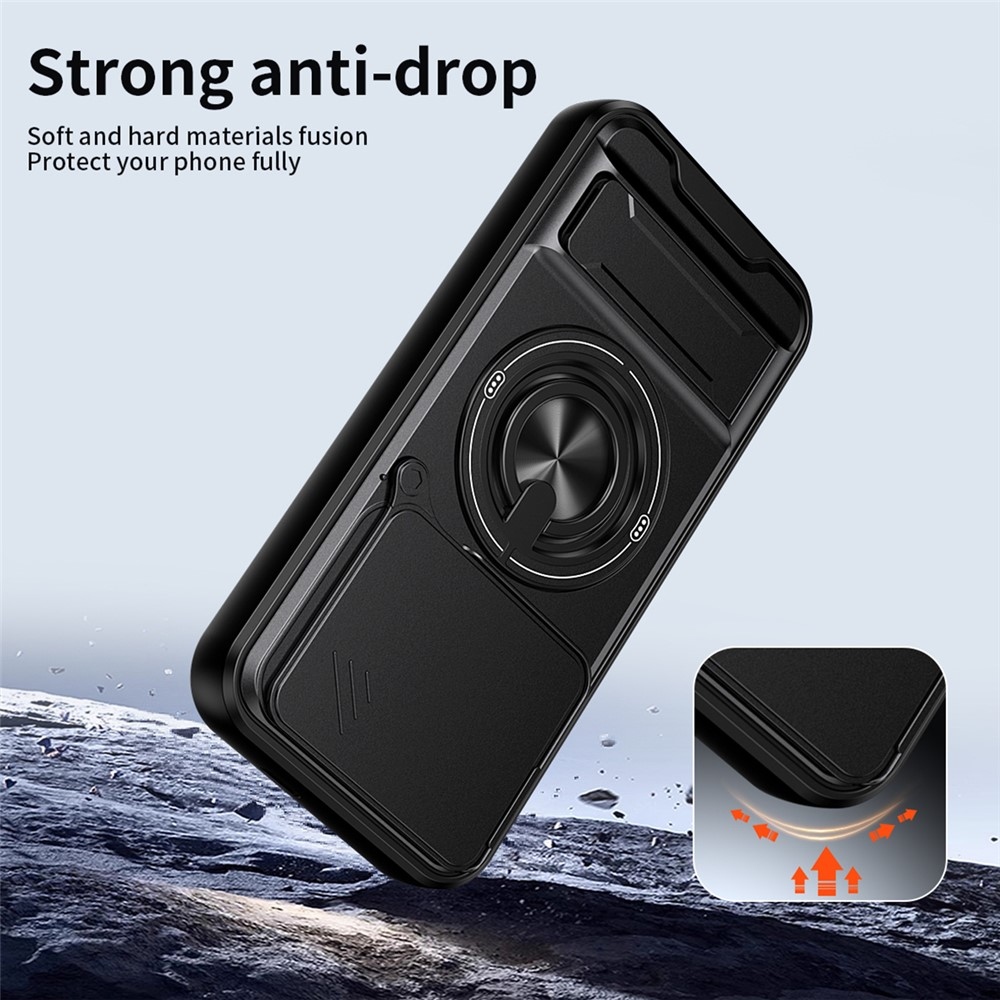 Robuste odolný kryt na Xiaomi Poco F9 Pro 5G - čierny