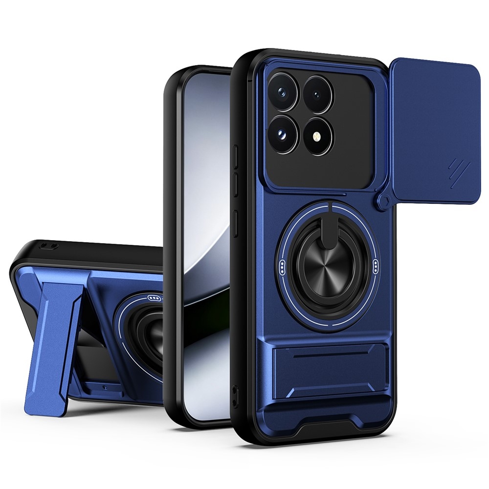 Robuste odolný kryt na Xiaomi Poco F9 Pro 5G - modrý