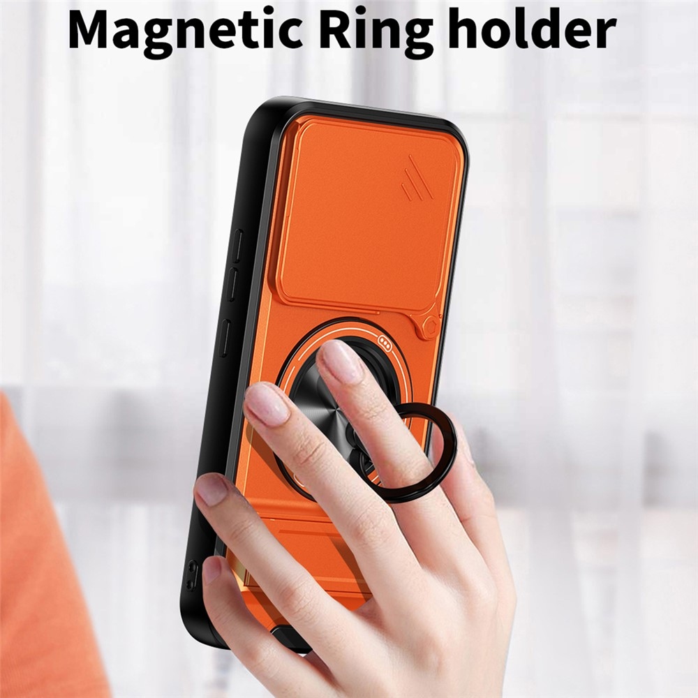 Robuste odolný kryt na Xiaomi Poco F9 Pro 5G - oranžový