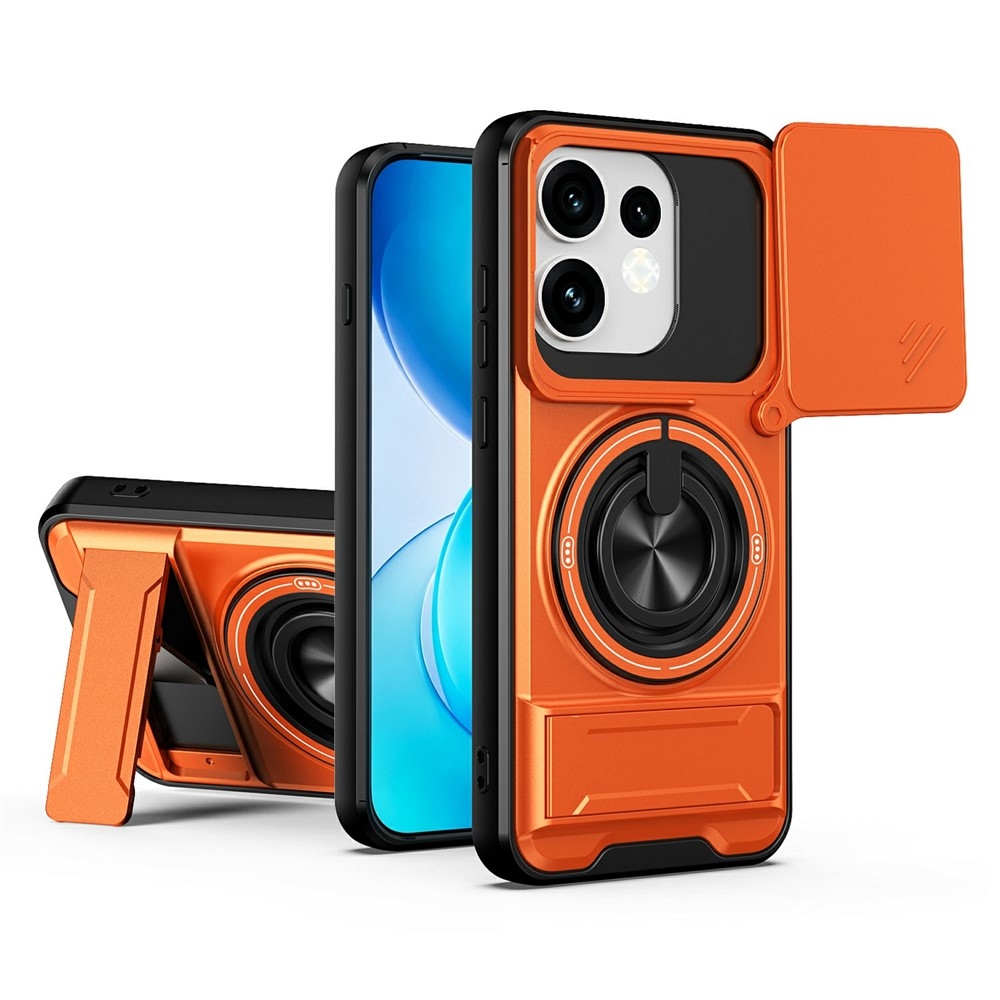 Robuste odolný kryt s MagSafe na Oppo Reno 16 Pro 5G/Oppo Reno 16 5G - oranžový
