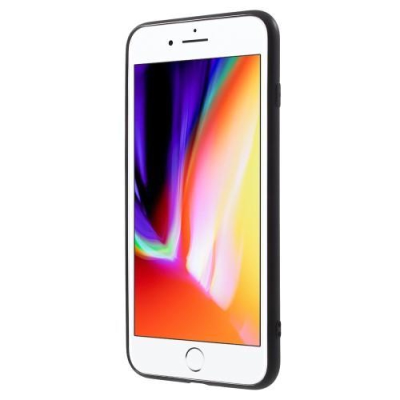 Rose gélový obal na iPhone 8 Plus a iPhone 7 Plus - biele pozadie