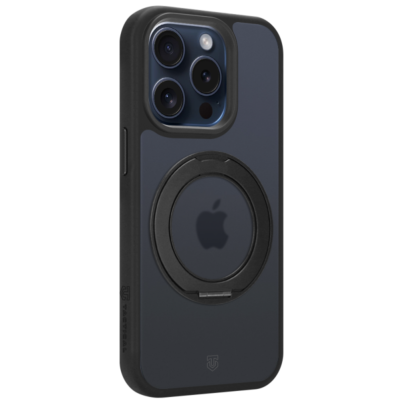 Tactical MagForce Hyperstand – puzdro pre Apple iPhone 15 Pro v farbe Asphalt