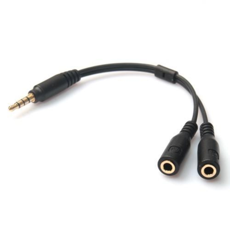 Rozdvojka na audio jack 3.5 mm