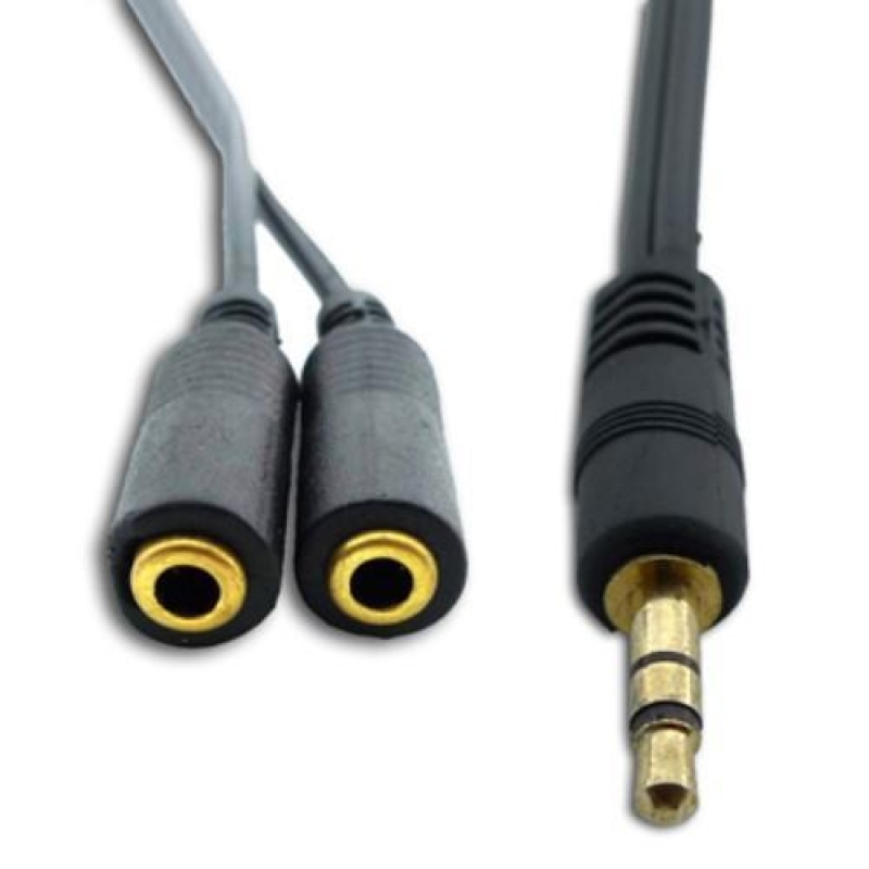 Rozdvojka na audio jack 3.5 mm