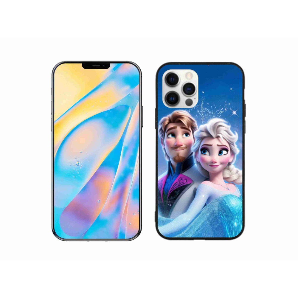 Gélový kryt mmCase na iPhone 12 Pro - ľadové kráľovstvo 1