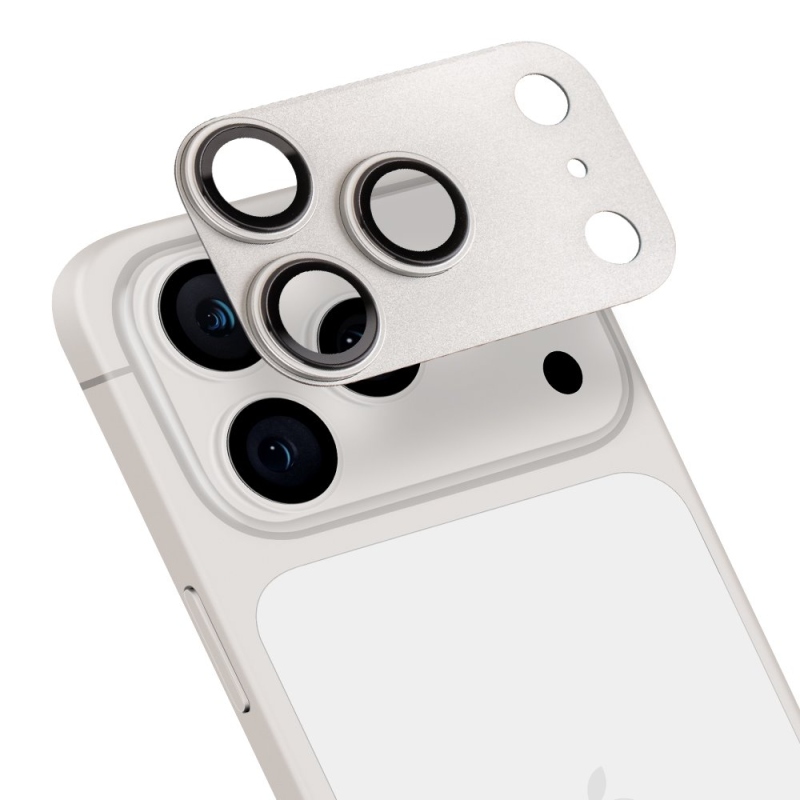 OBAL:ME Camera Island Ochrana objektívu pre Apple iPhone 18 Pro strieborná