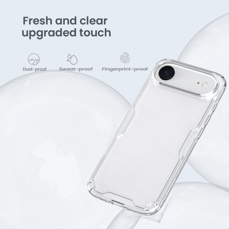 Nillkin Nature TPU PRO kryt pre Apple iPhone Air Transparent Black