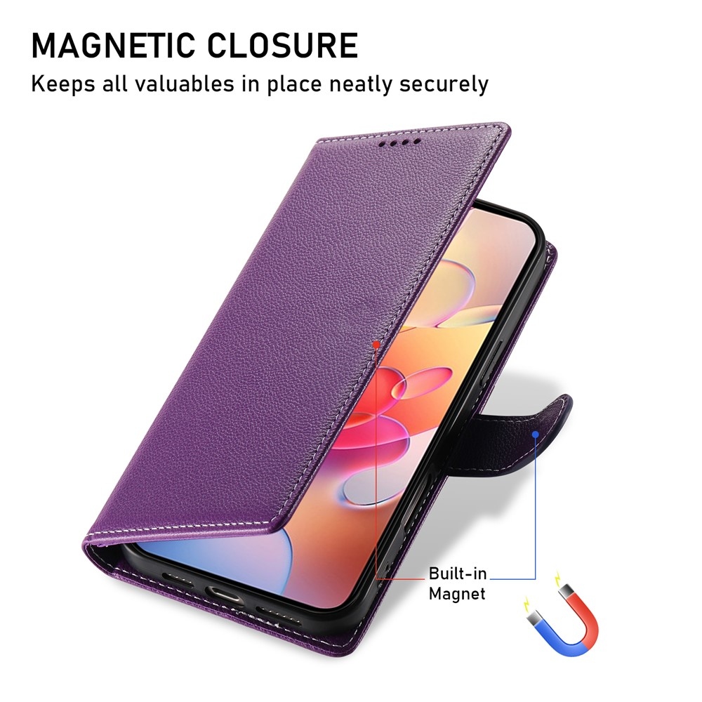 Snap knižkové púzdro na Samsung Galaxy A17 5G - fialové