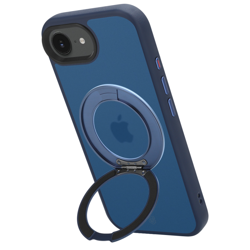 Tactical MagForce Hyperstand – puzdro pre Apple iPhone 16e/17e, farba Deep Blue