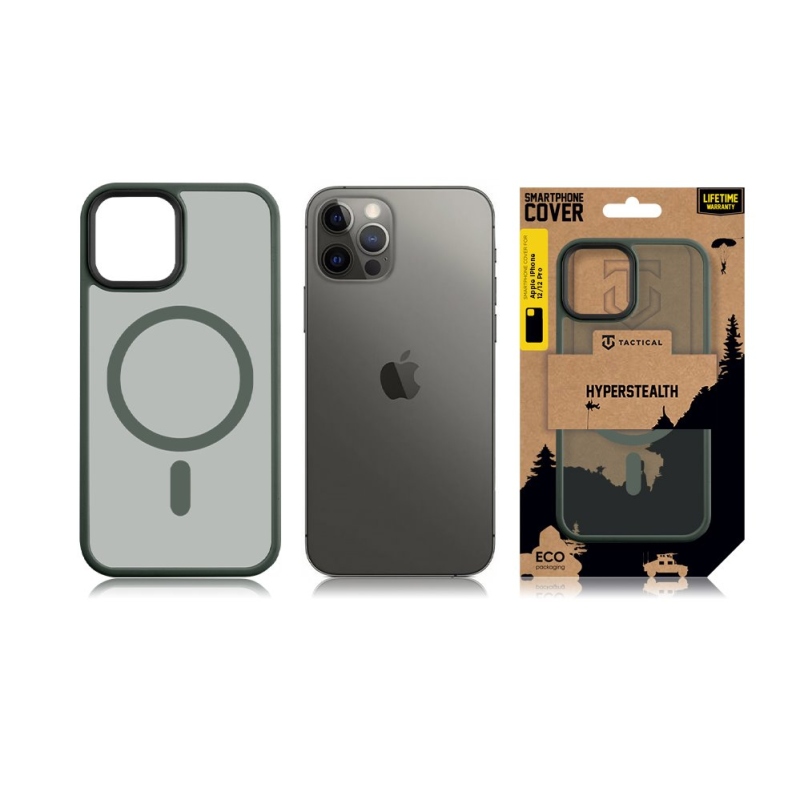 Tactical MagForce Hyperstealth Kryt pre iPhone 12/12 Pro Forest Green