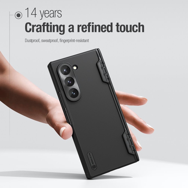 Nillkin Super Frosted FOLD Zadný Kryt pre Samsung Galaxy Z Fold 6 Black