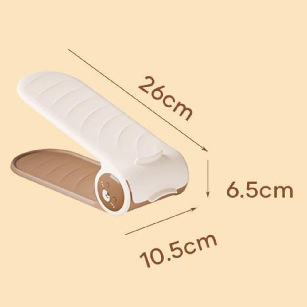 Nastaviteľný dvojvrstvový organizér na topánky