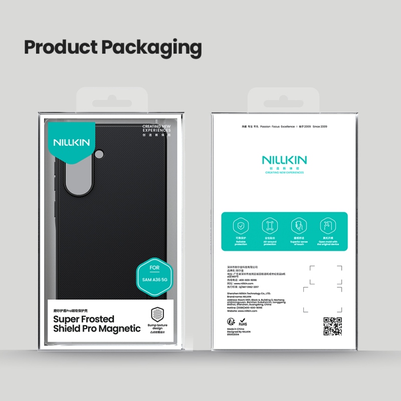 Nillkin Super Frosted PRO Magnetický zadný kryt pre Samsung Galaxy A36 5G Black