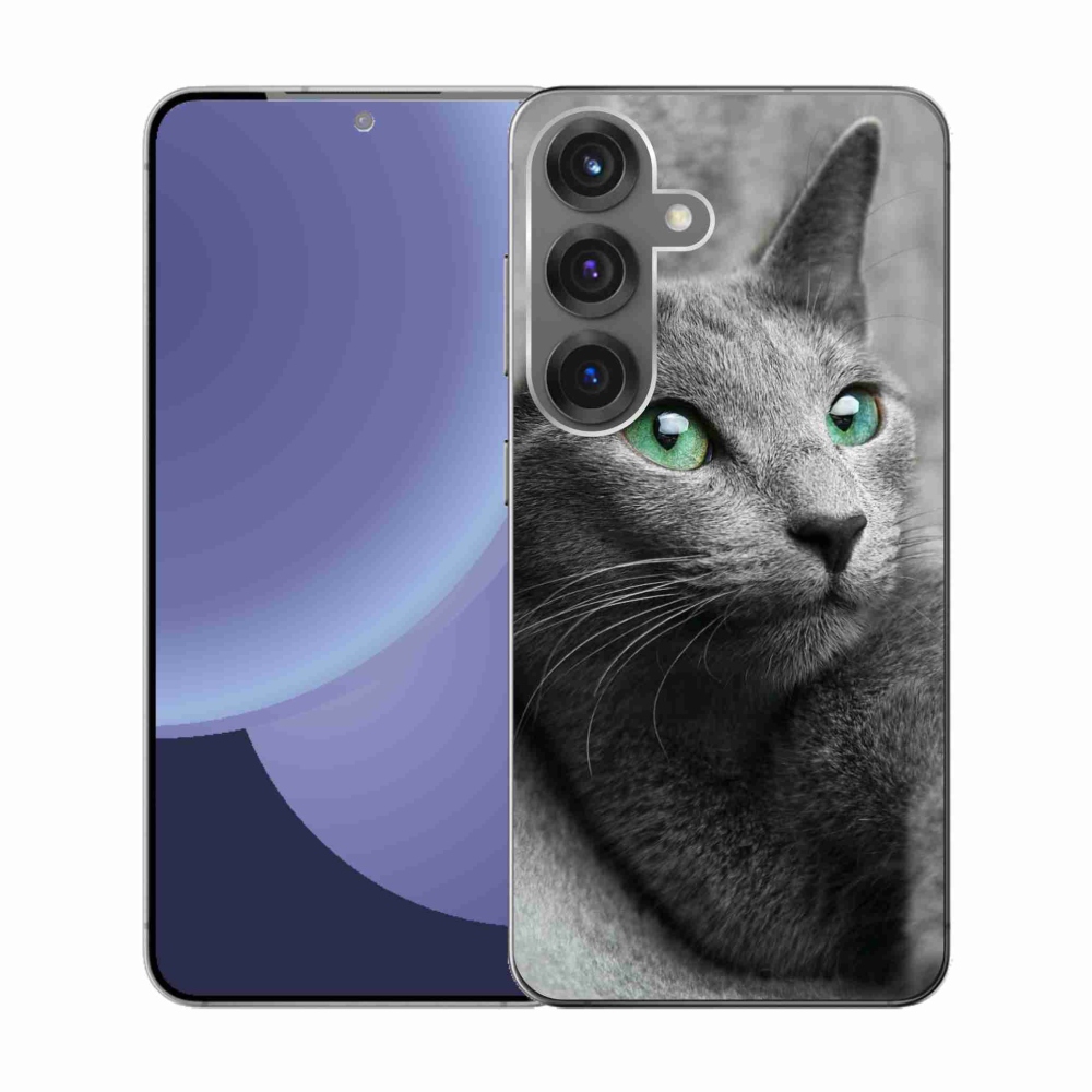 Gélový kryt mmCase na Samsung Galaxy S25 - mačka 2