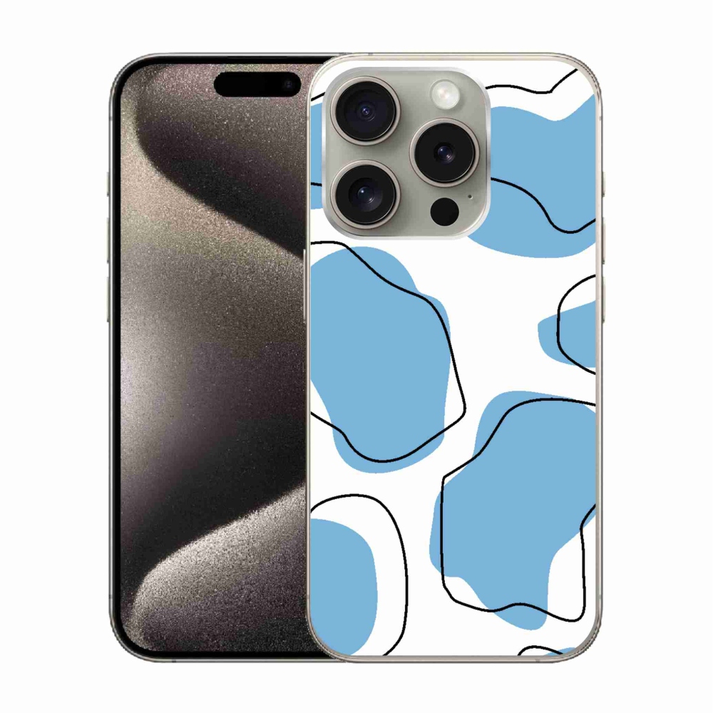 Gélový kryt mmCase na iPhone 15 Pro - abstrakt 28