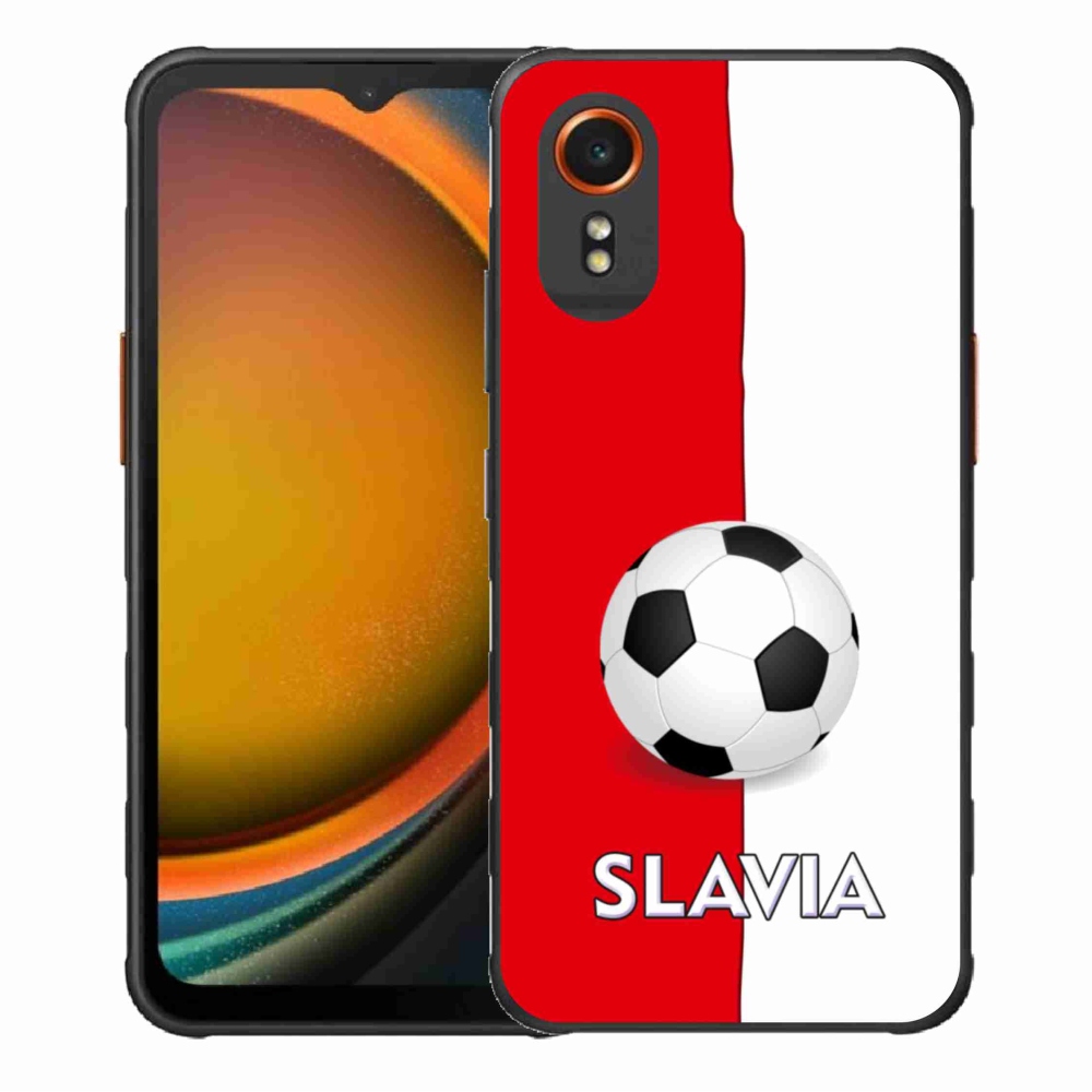 Gélový kryt mmCase na Samsung Galaxy Xcover 7 - futbal 2