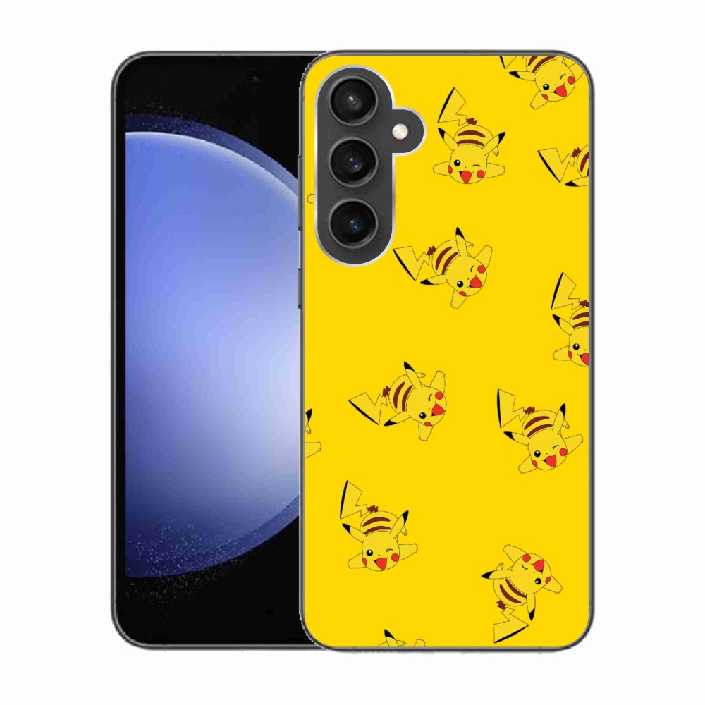 Gélový kryt mmCase na Samsung Galaxy S23 FE - pikachu