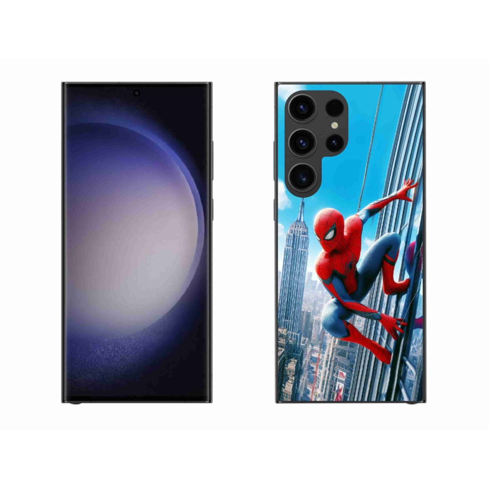 Gélový kryt mmCase na Samsung Galaxy S23 Ultra 5G - spiderman