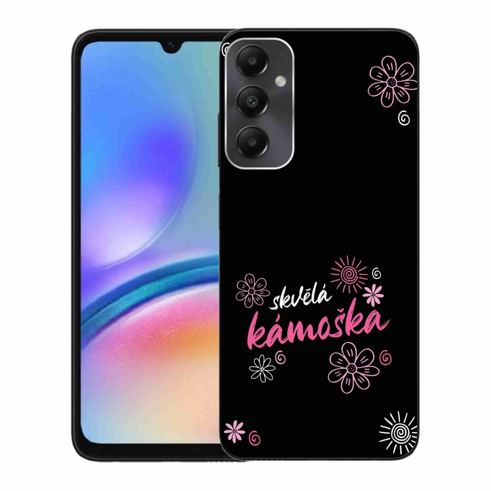 Gélový kryt mmCase na Samsung Galaxy A05s - skvelá kamoška čierne pozadie