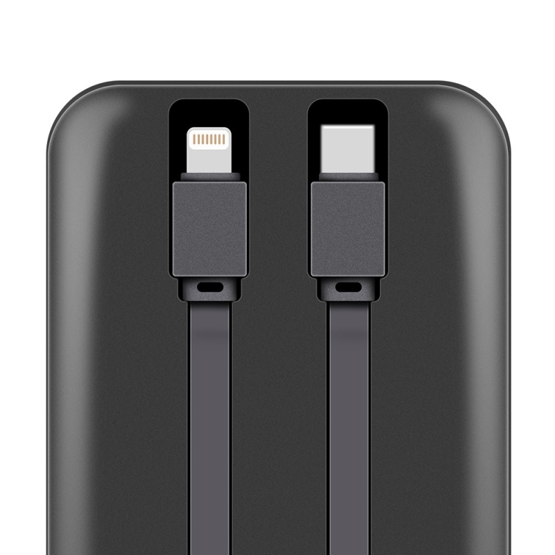 OBAL:ME CablePulse Powerbanka 10 000 mAh 22,5 W čierna