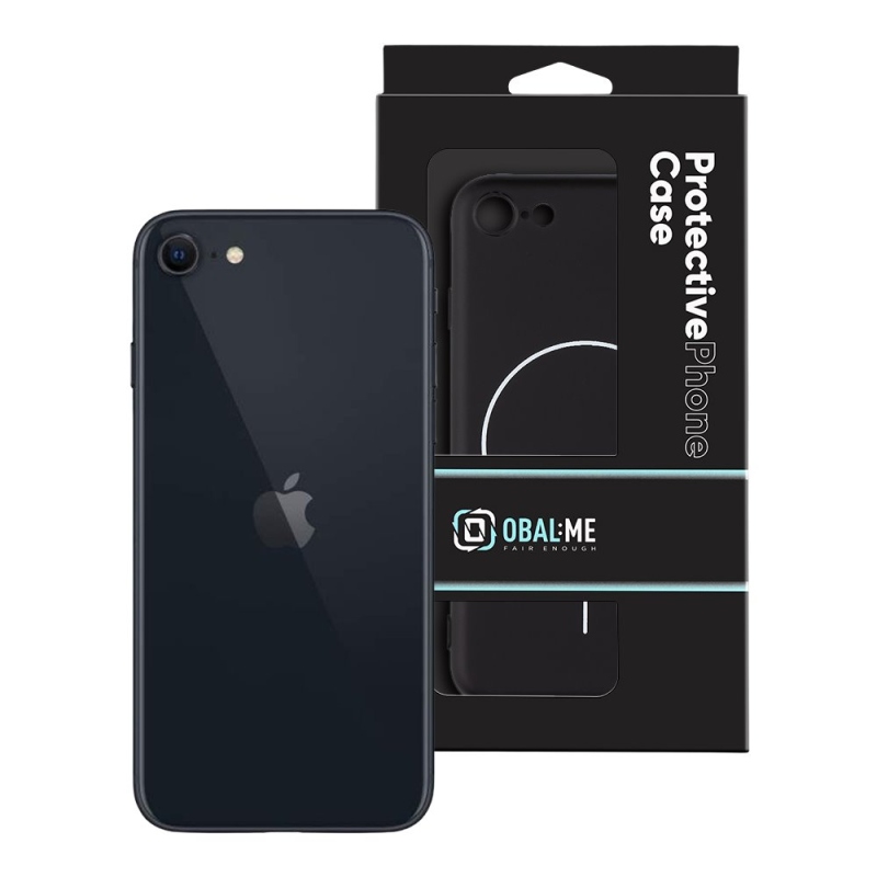 OBAL:ME MagNetix Matte TPU Cover pre Apple iPhone 7/8/SE2020/SE2022 Black