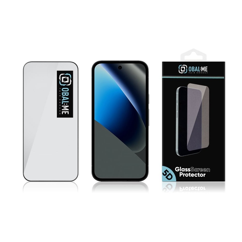 BALENIE:ME 5D tvrdené sklo pre Google Pixel 10a Black