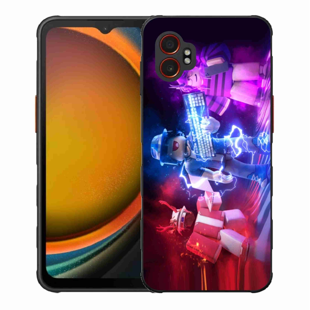 Gélový kryt mmCase na Samsung Galaxy Xcover 7 Pro - roblox
