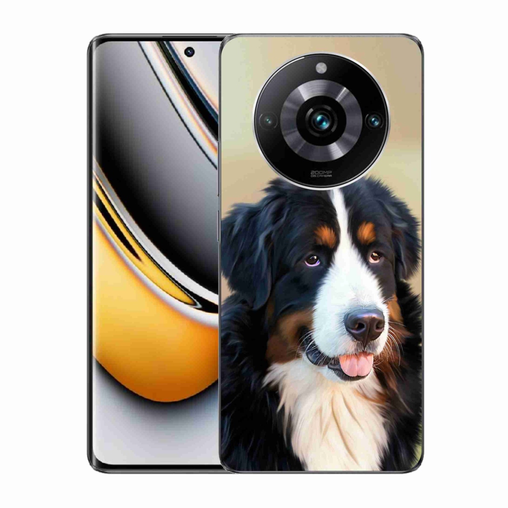 Gélový obal mmCase na Realme 11 Pro/11 Pro+ - bernský salašnícky pes