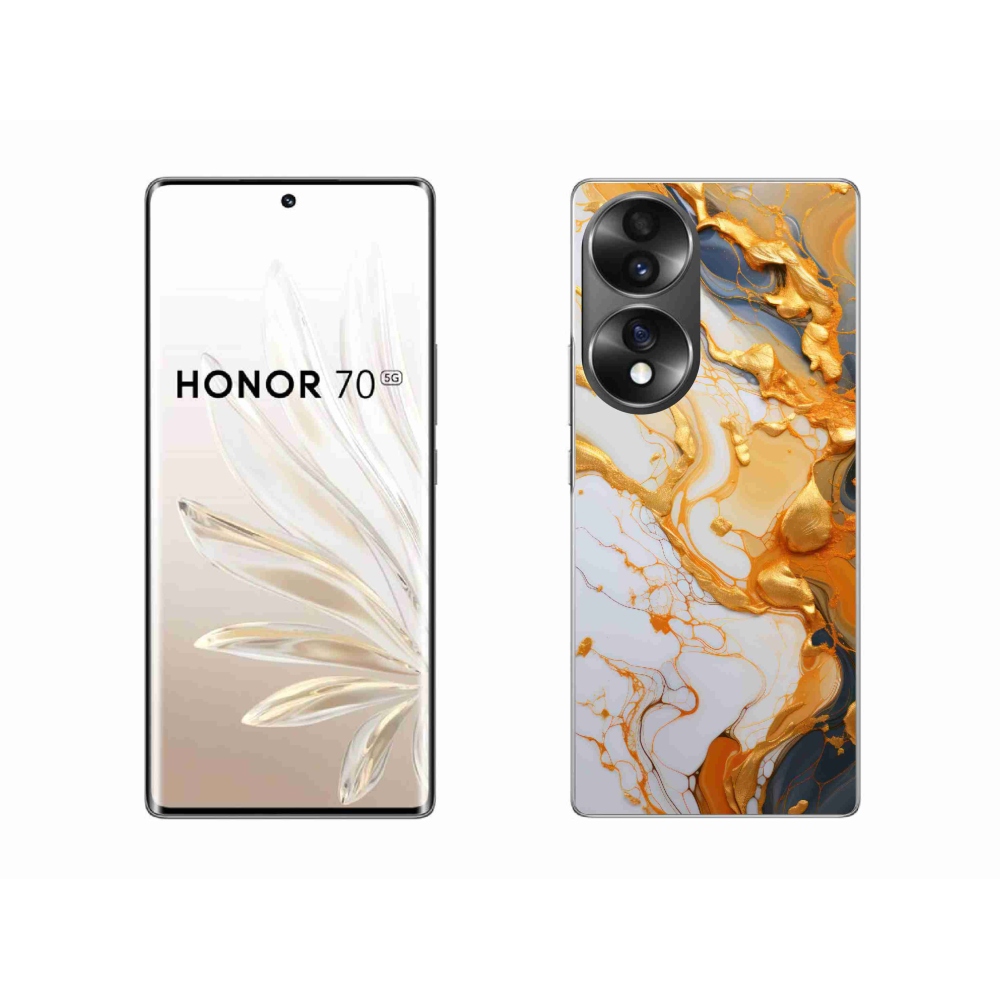 Gélový kryt mmCase na Honor 70 - abstraktný motív 6