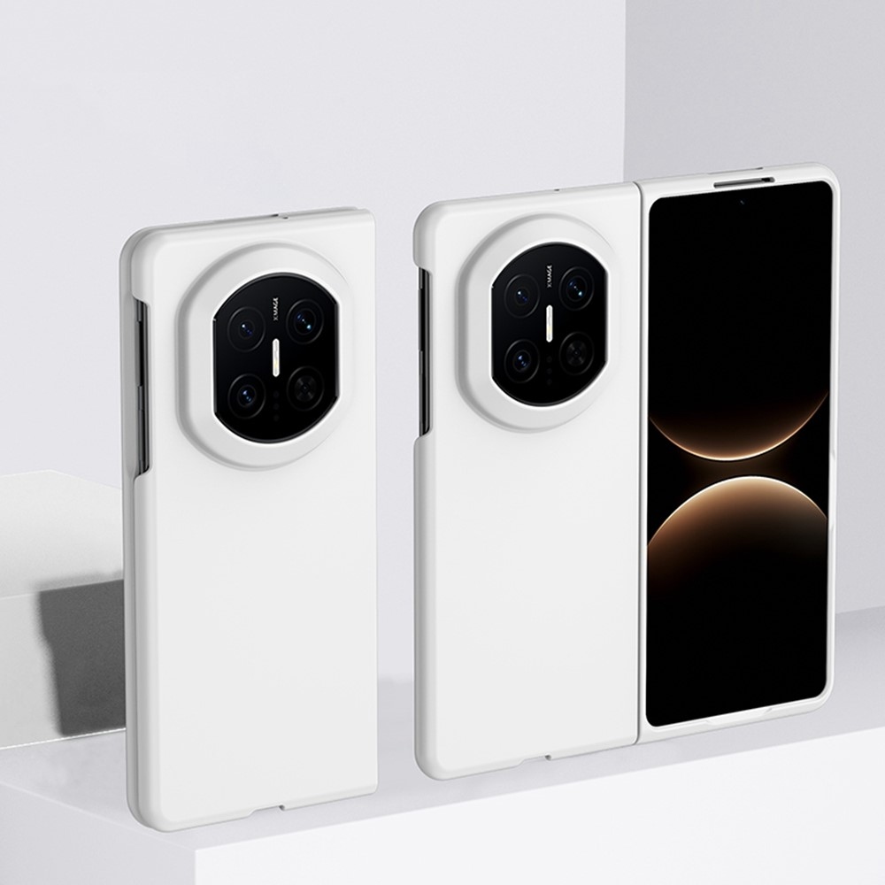 Rubber plastový kryt na mobil Huawei Mate X7 - biely