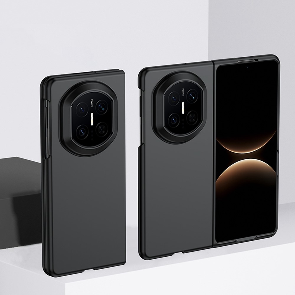 Rubber plastový kryt na mobil Huawei Mate X7 - čierny