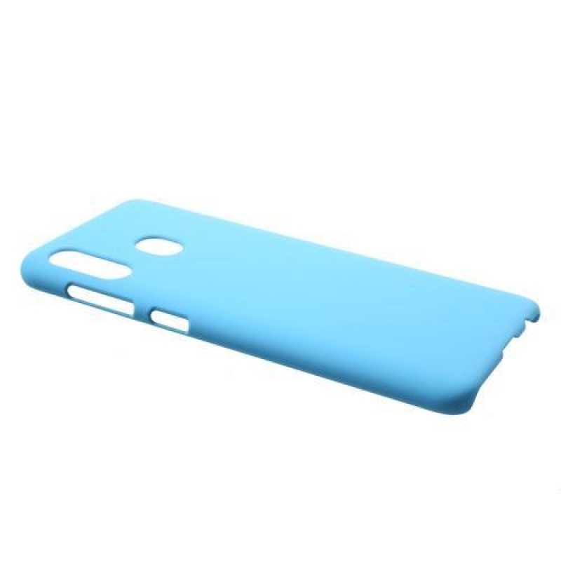 Rubber plastový obal na mobil Samsung Galaxy A30 - svetlomodrý