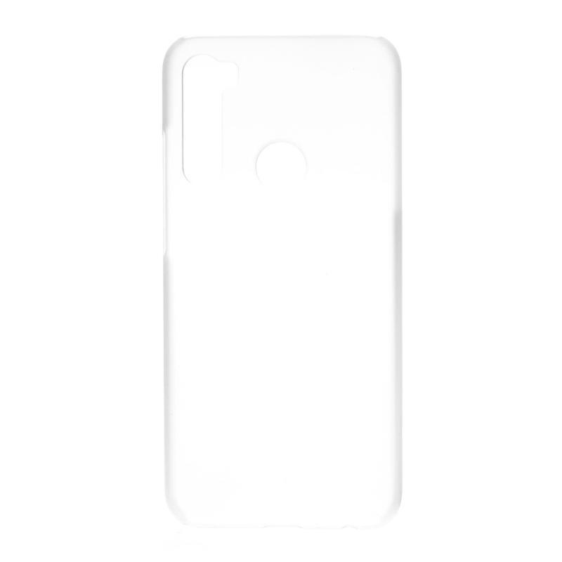 Rubber pogumovaný plastový kryt na mobil Xiaomi Redmi Note 8 - priehľadný