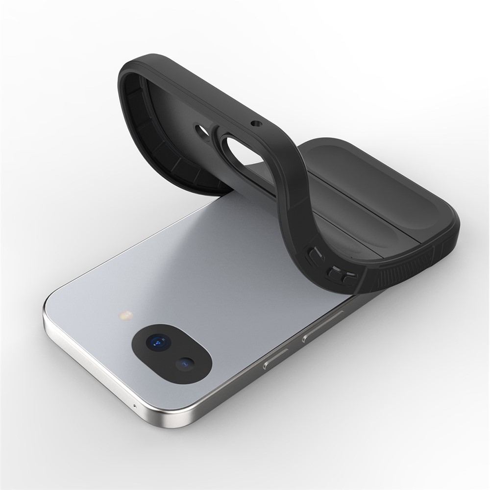 Rugg odolný gélový obal na Google Pixel 10a - čierny